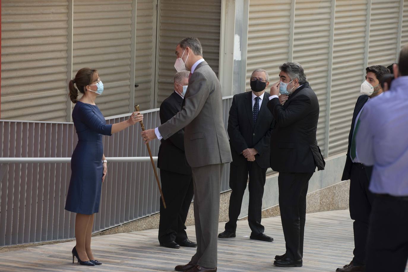 Fotos: El Rey Felipe VI inaugura el Museo del Foro Romano de Cartagena, en imágenes