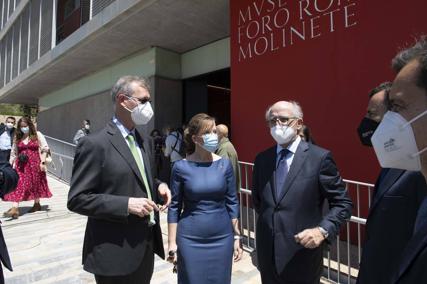 Fotos: El Rey Felipe VI inaugura el Museo del Foro Romano de Cartagena, en imágenes