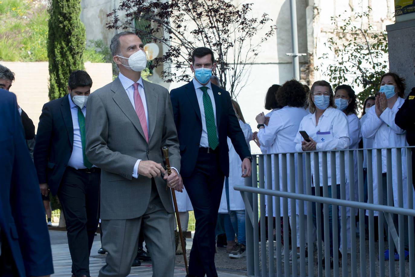 Fotos: El Rey Felipe VI inaugura el Museo del Foro Romano de Cartagena, en imágenes