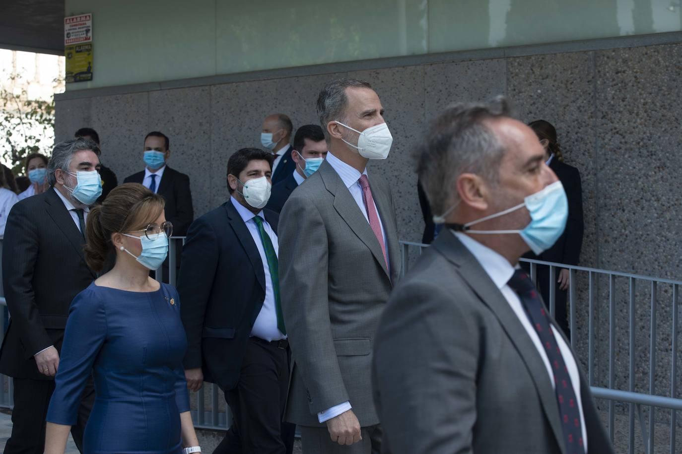 Fotos: El Rey Felipe VI inaugura el Museo del Foro Romano de Cartagena, en imágenes