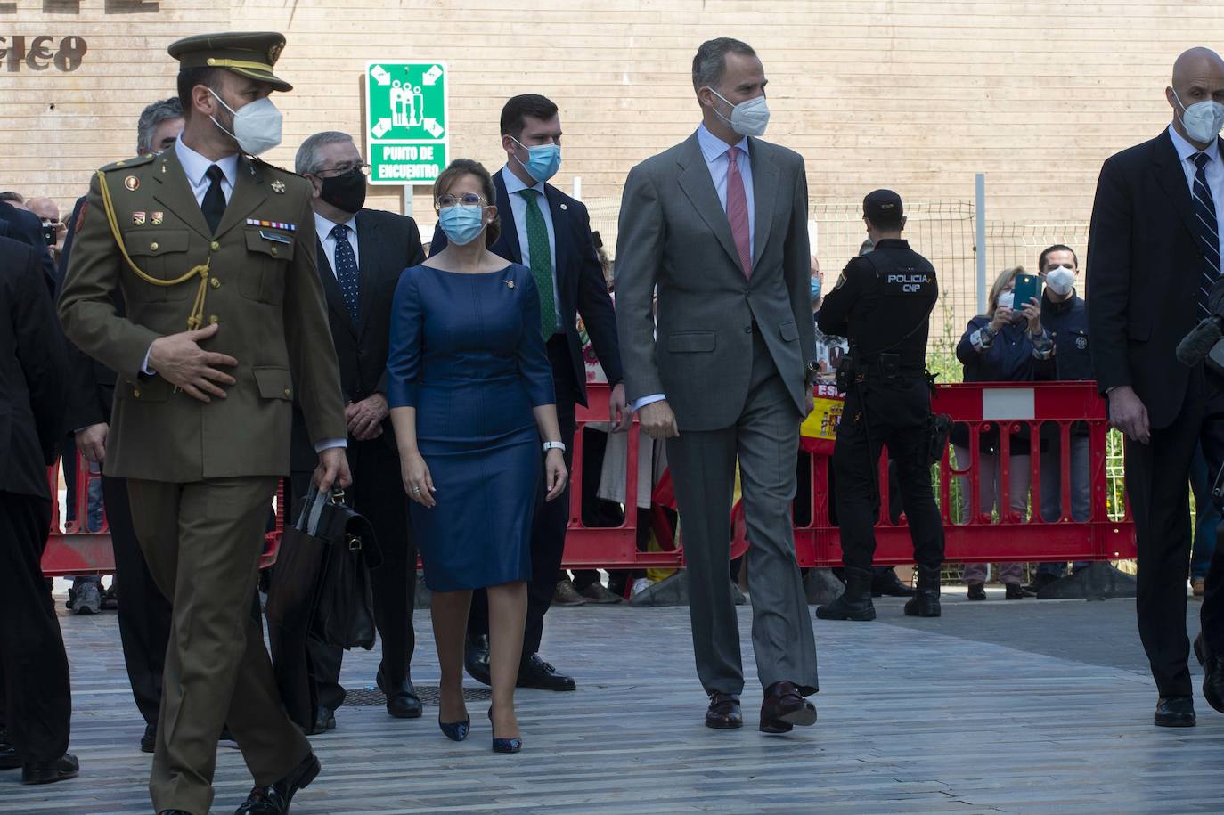 Fotos: El Rey Felipe VI inaugura el Museo del Foro Romano de Cartagena, en imágenes