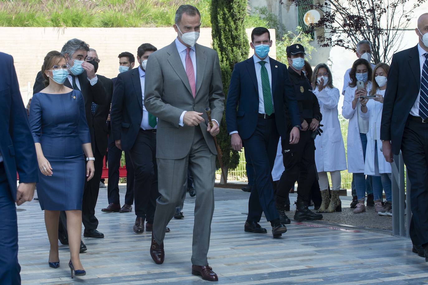 Fotos: El Rey Felipe VI inaugura el Museo del Foro Romano de Cartagena, en imágenes
