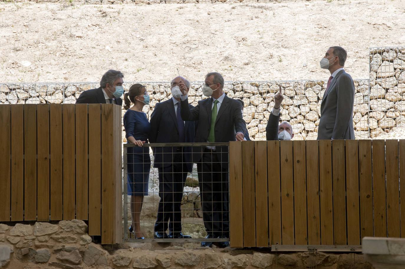 Fotos: El Rey Felipe VI inaugura el Museo del Foro Romano de Cartagena, en imágenes