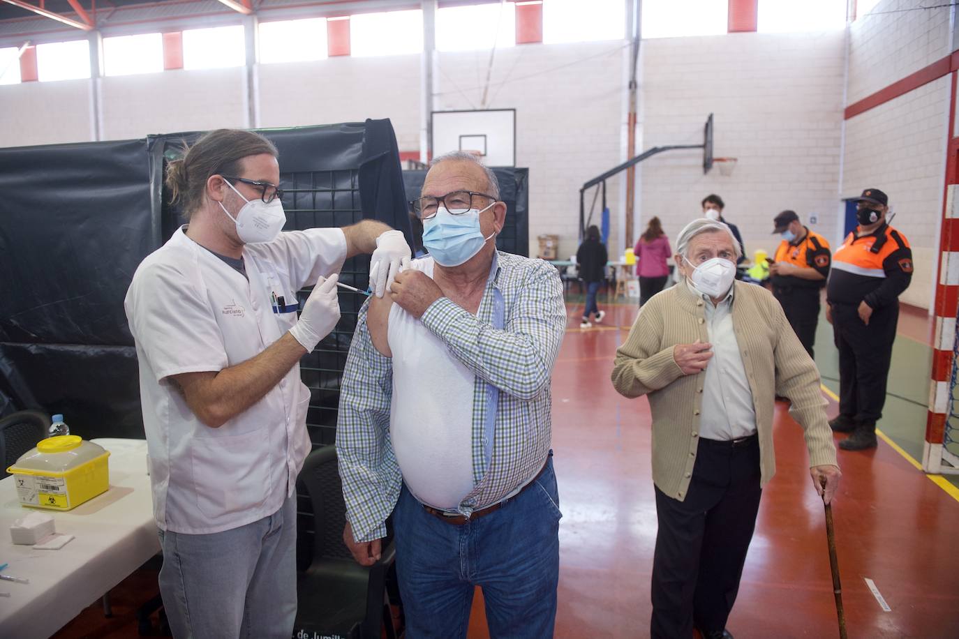 Fotos: Vacunación masiva en Jumilla