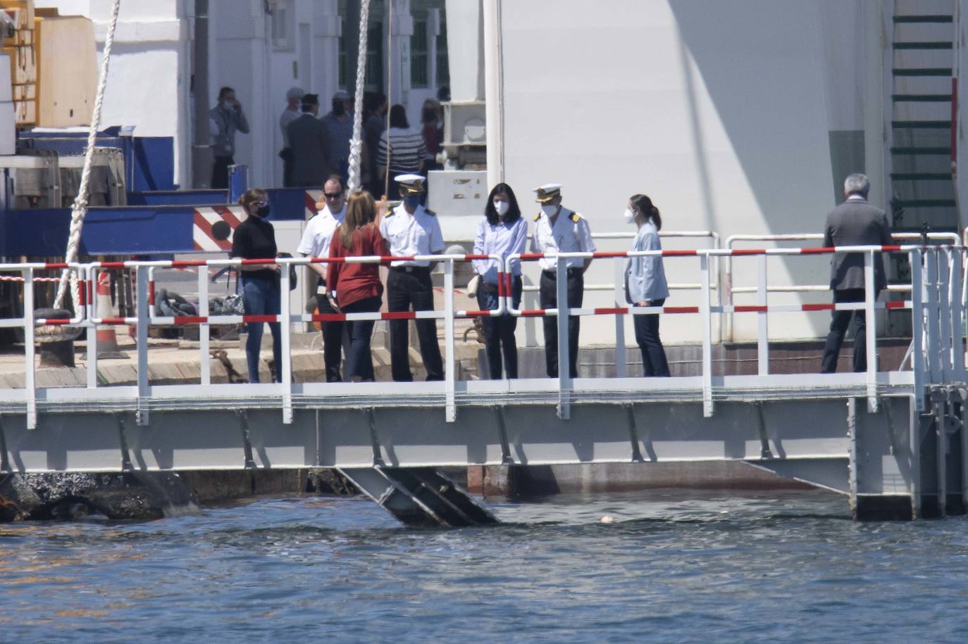 Fotos: El submarino &#039;Isaac Peral&#039; supera las primeras prubas de soplado