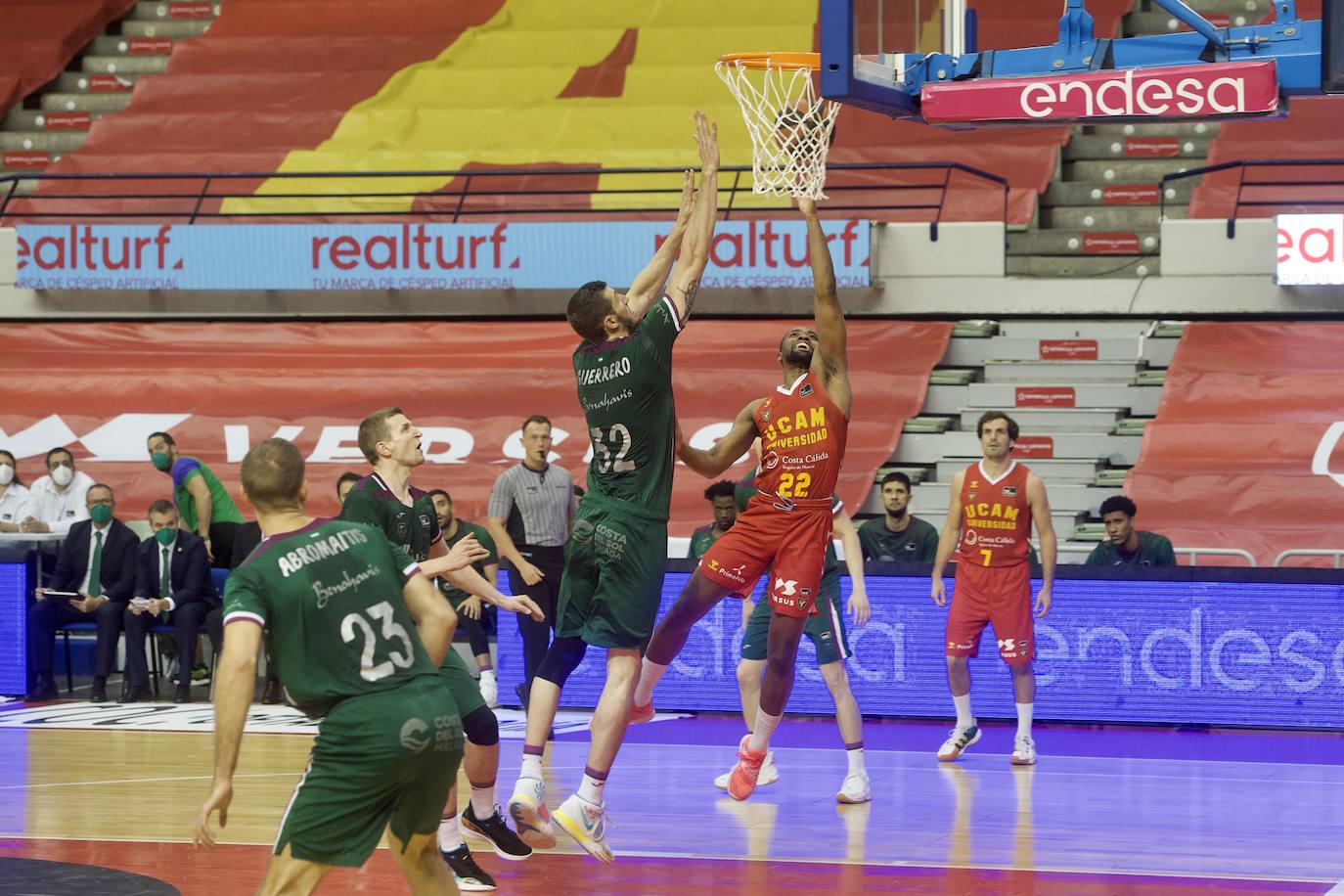 Fotos: Las mejores fotografías del UCAM Murcia-Unicaja