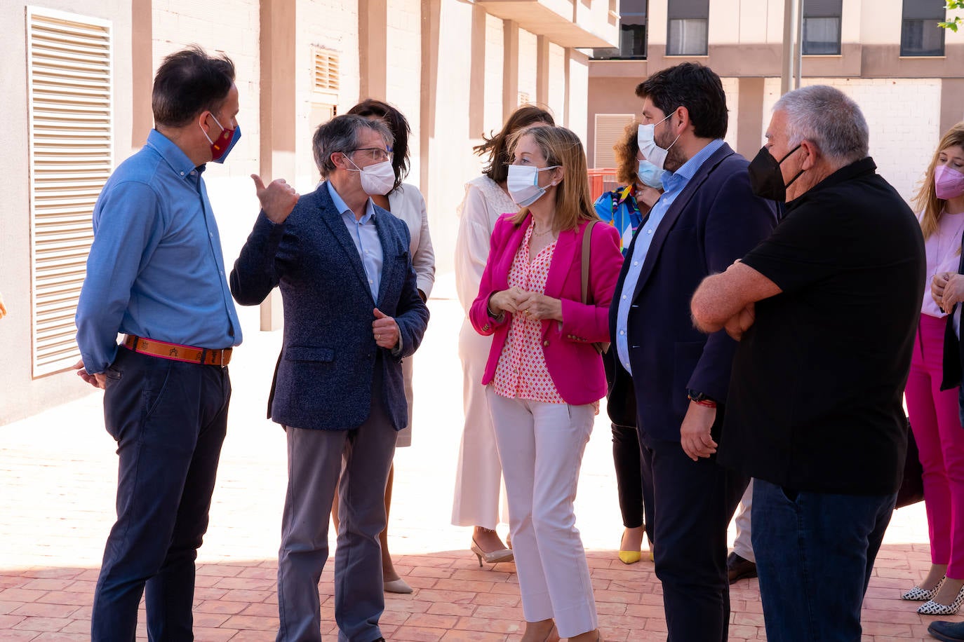 Fotos: Acto del Partido Popular en Lorca por el décimo aniversario del terremoto