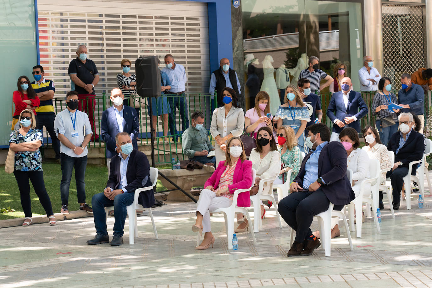 Fotos: Acto del Partido Popular en Lorca por el décimo aniversario del terremoto