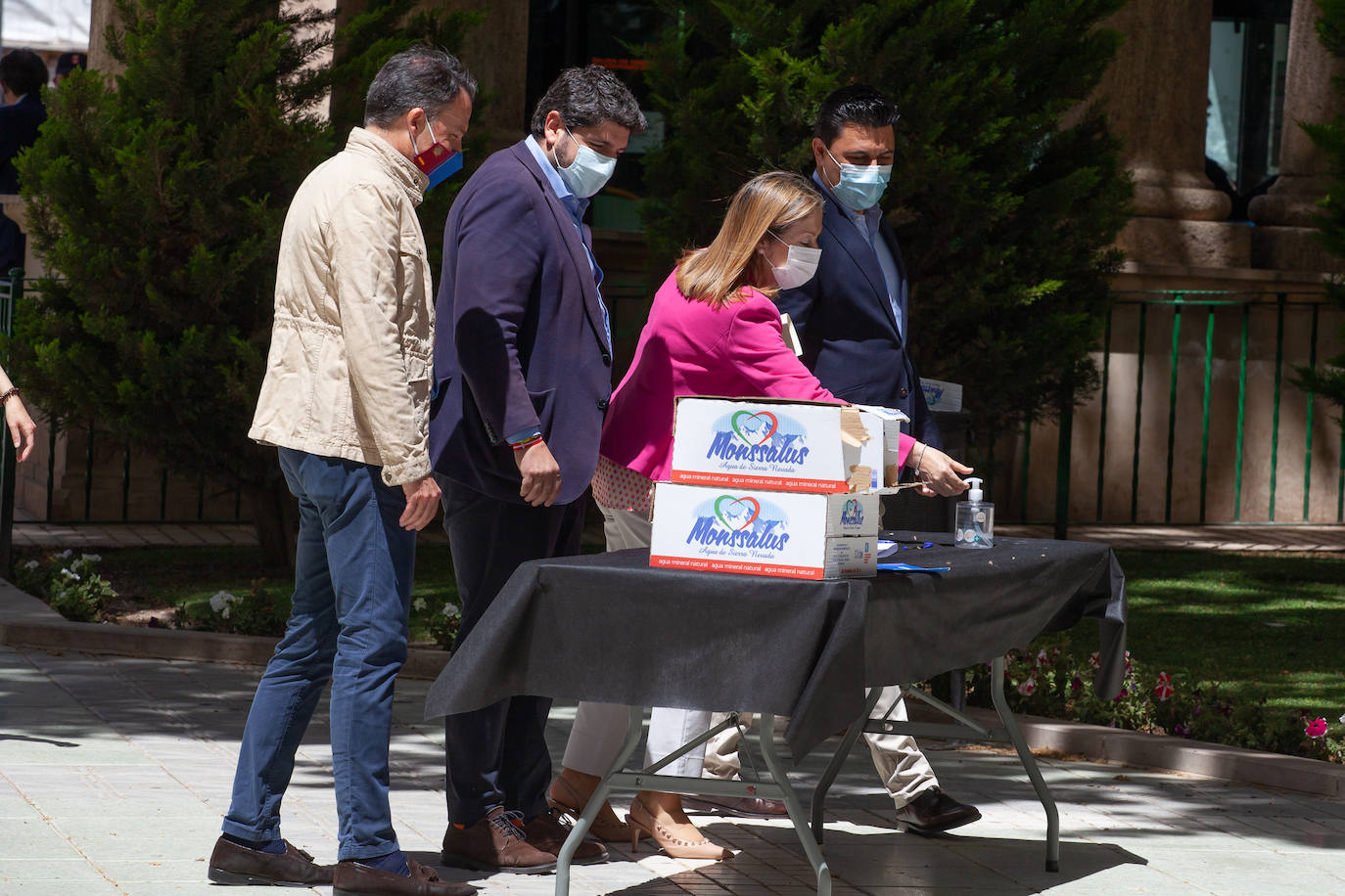 Fotos: Acto del Partido Popular en Lorca por el décimo aniversario del terremoto