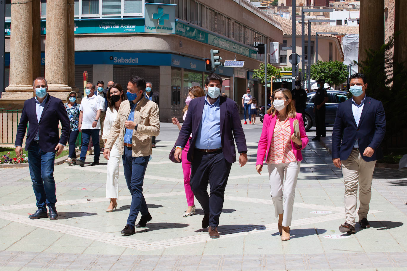 Fotos: Acto del Partido Popular en Lorca por el décimo aniversario del terremoto