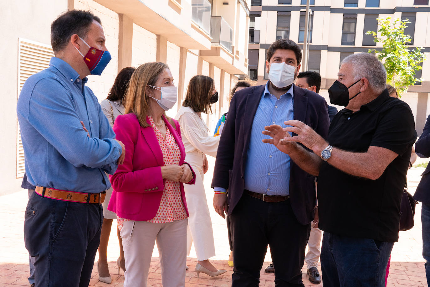 Fotos: Acto del Partido Popular en Lorca por el décimo aniversario del terremoto