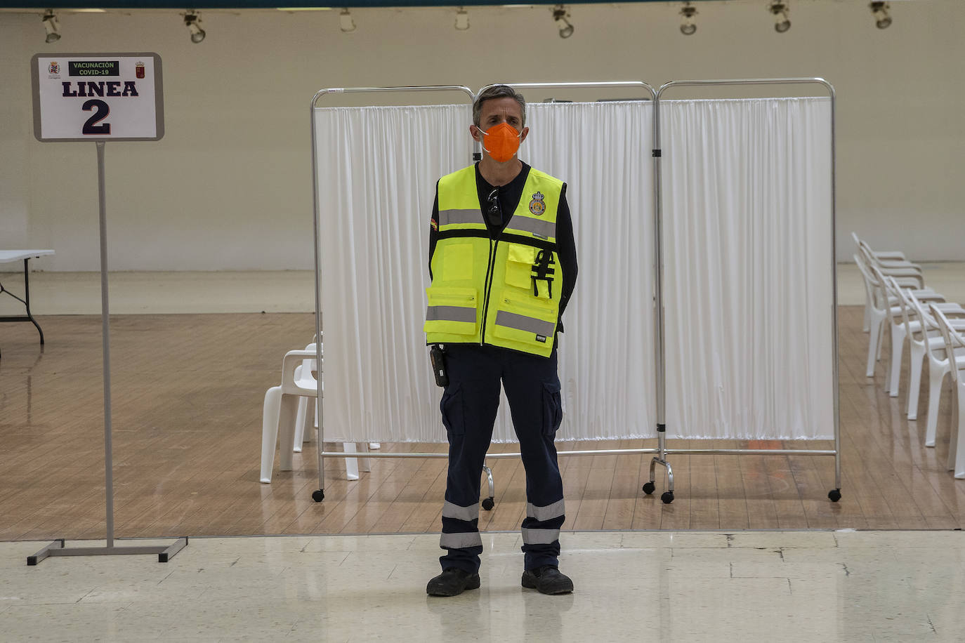 Fotos: Cartagena contará con un nuevo punto de vacunación masiva