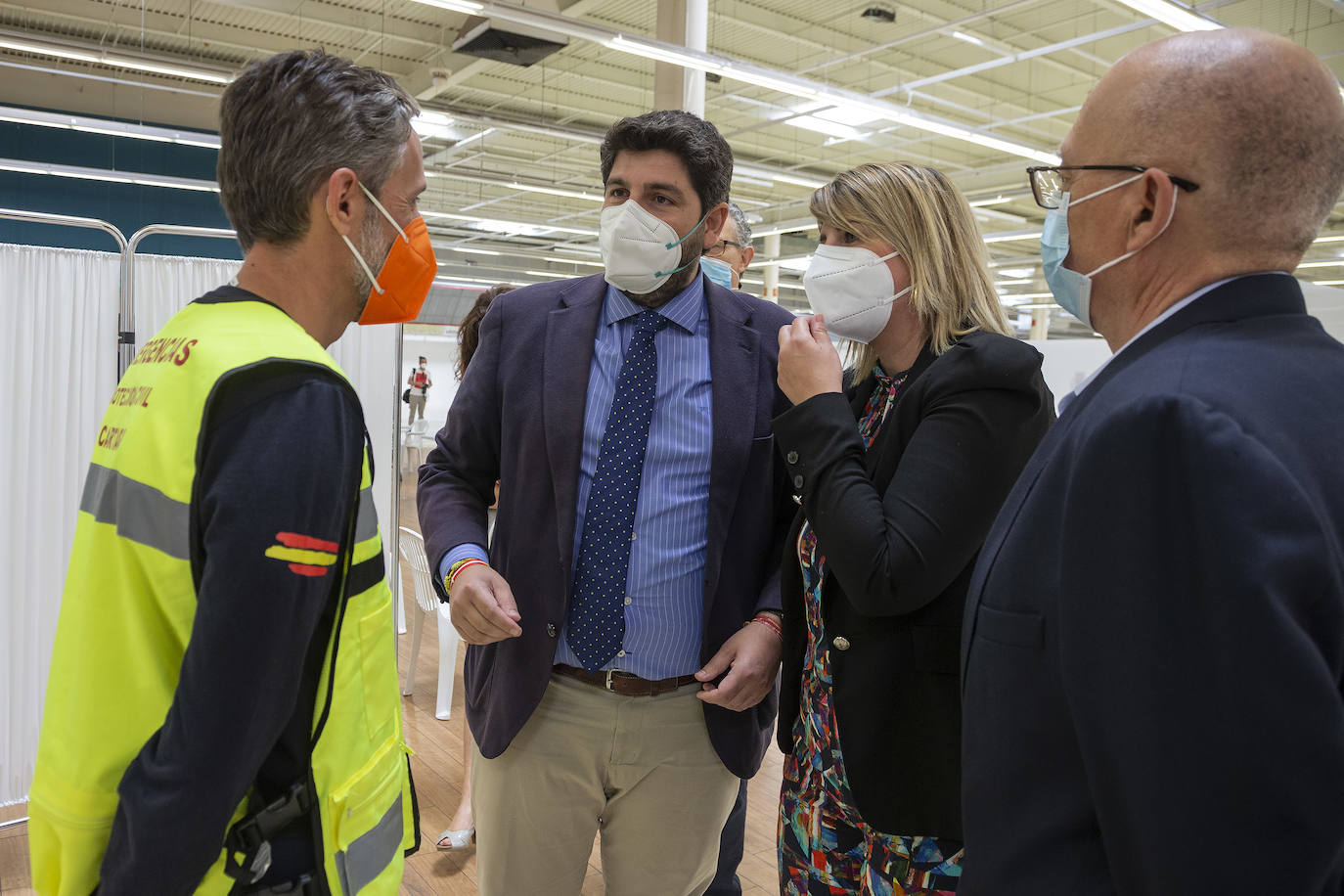 Fotos: Cartagena contará con un nuevo punto de vacunación masiva