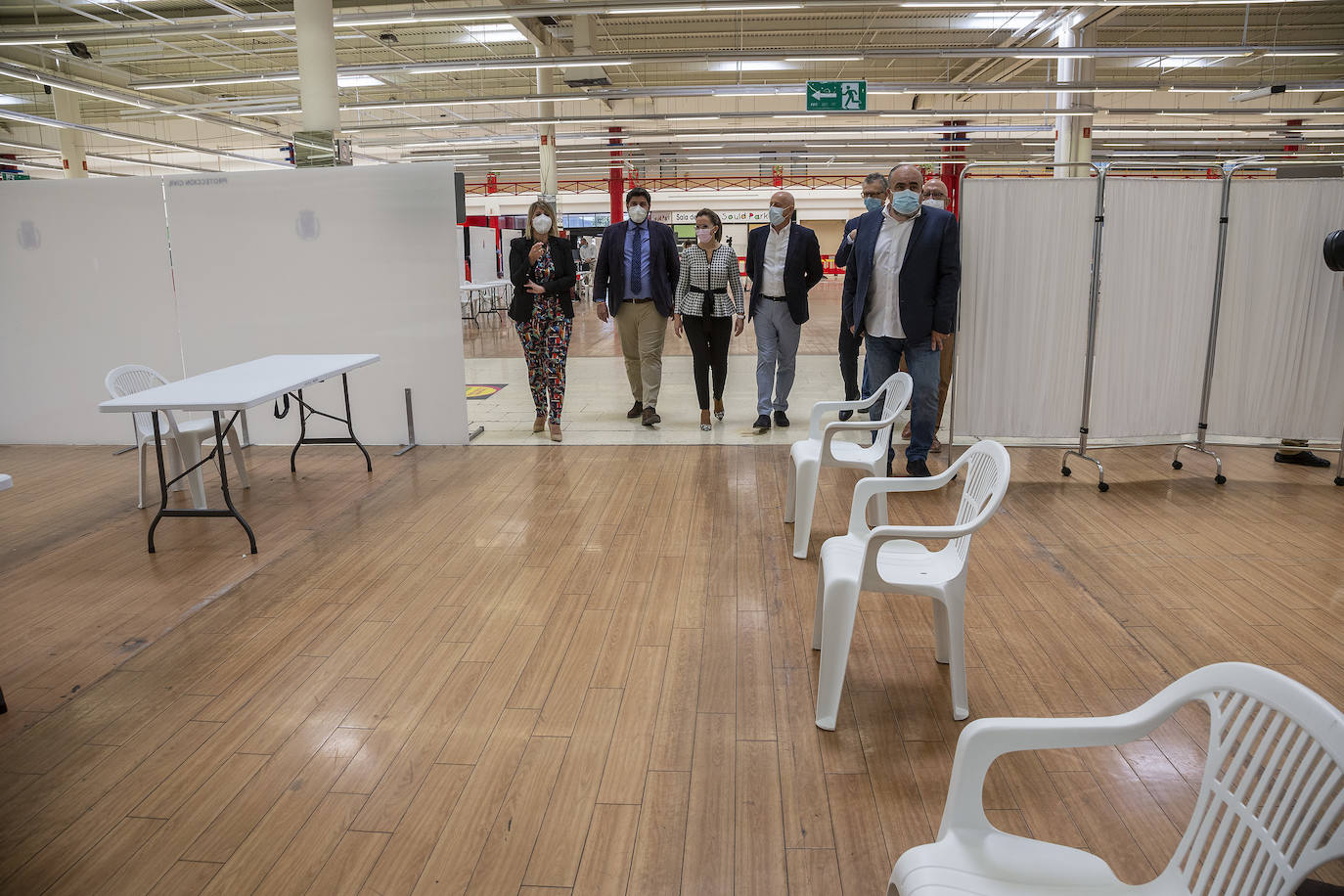 Fotos: Cartagena contará con un nuevo punto de vacunación masiva