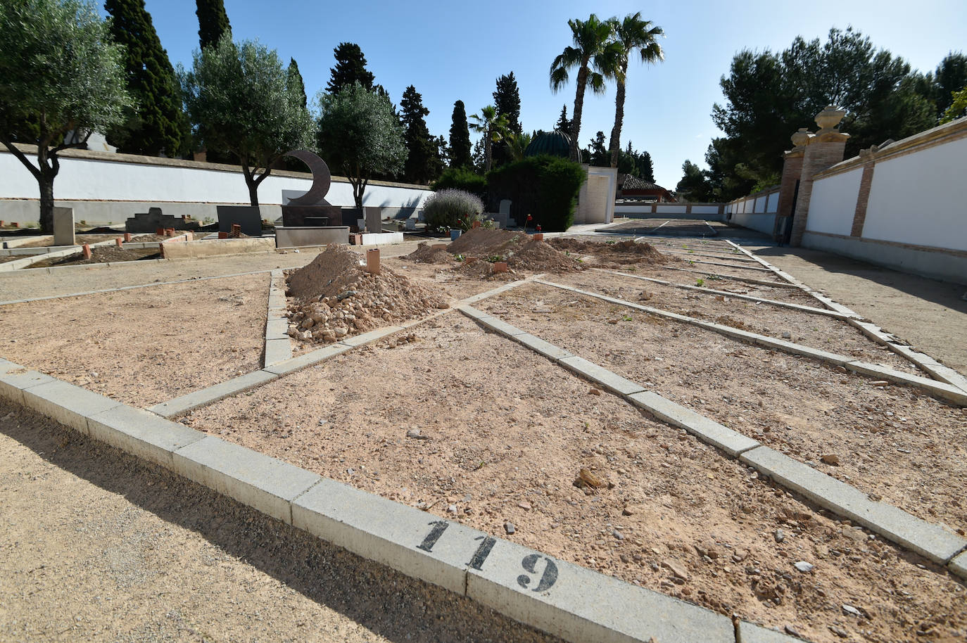 Fotos: Concluyen las obras de ampliación del cementerio musulmán de Murcia
