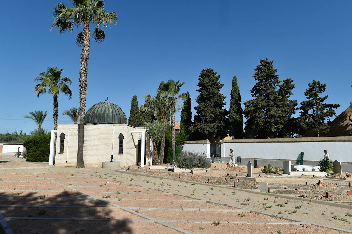 Fotos: Concluyen las obras de ampliación del cementerio musulmán de Murcia