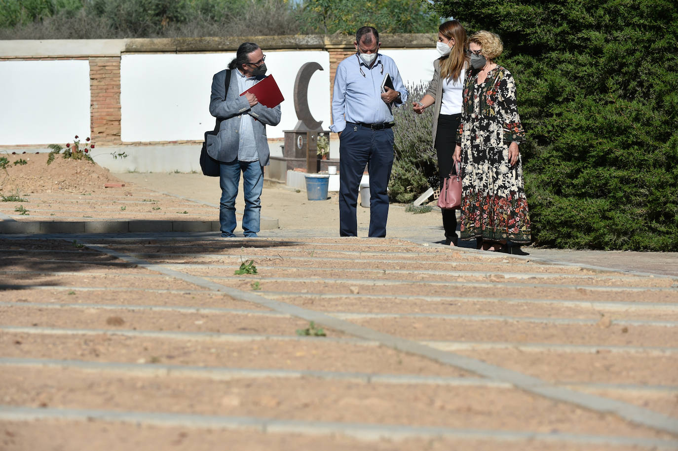 Fotos: Concluyen las obras de ampliación del cementerio musulmán de Murcia