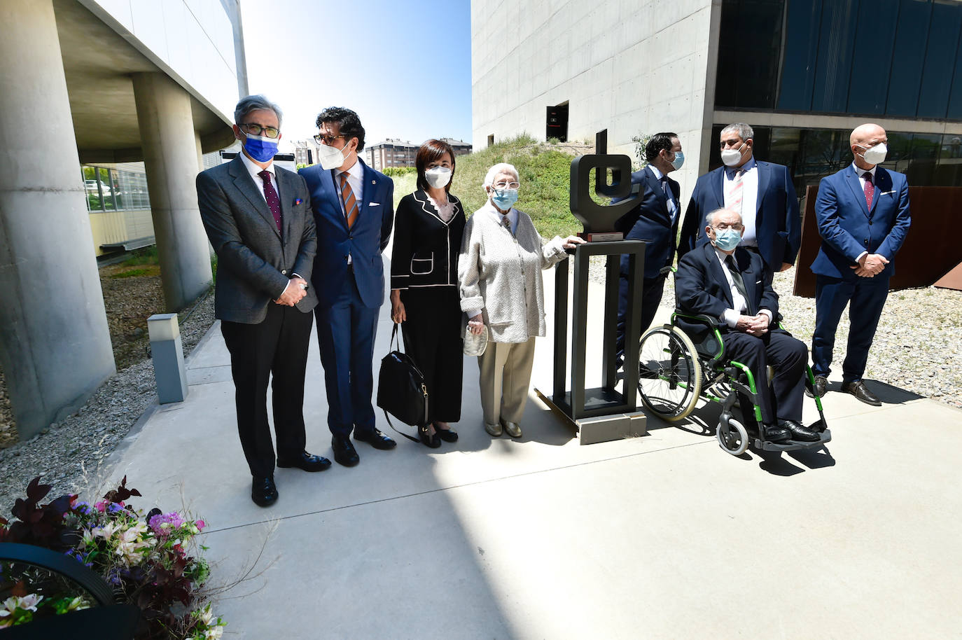 Fotos: Homenaje póstumo a la magistrada María Poza en la Ciudad de la Justicia de Murcia