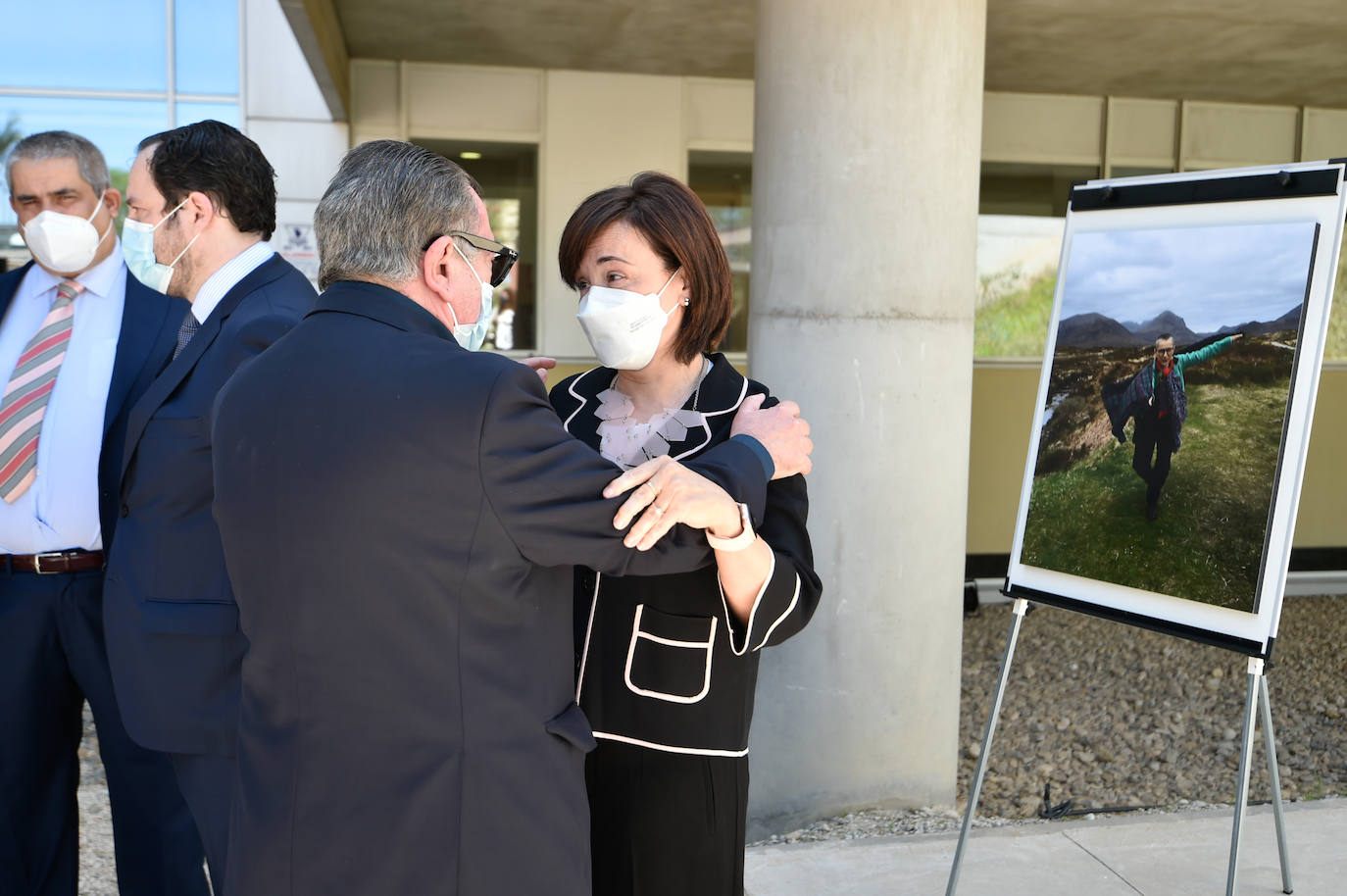 Fotos: Homenaje póstumo a la magistrada María Poza en la Ciudad de la Justicia de Murcia