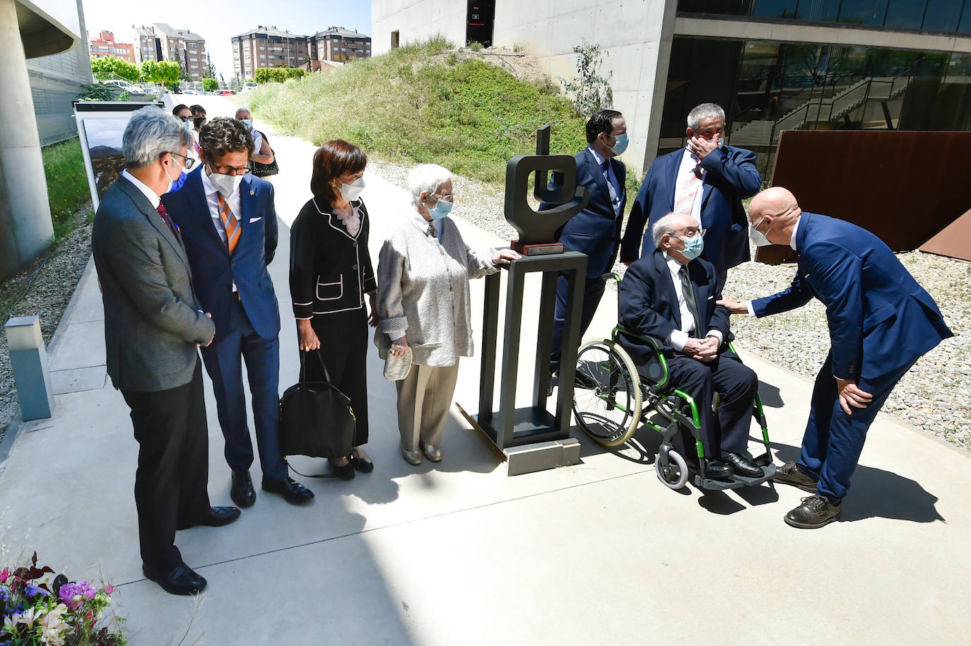 Fotos: Homenaje póstumo a la magistrada María Poza en la Ciudad de la Justicia de Murcia