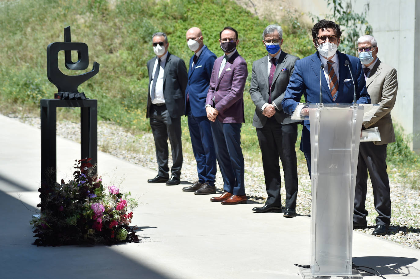 Fotos: Homenaje póstumo a la magistrada María Poza en la Ciudad de la Justicia de Murcia