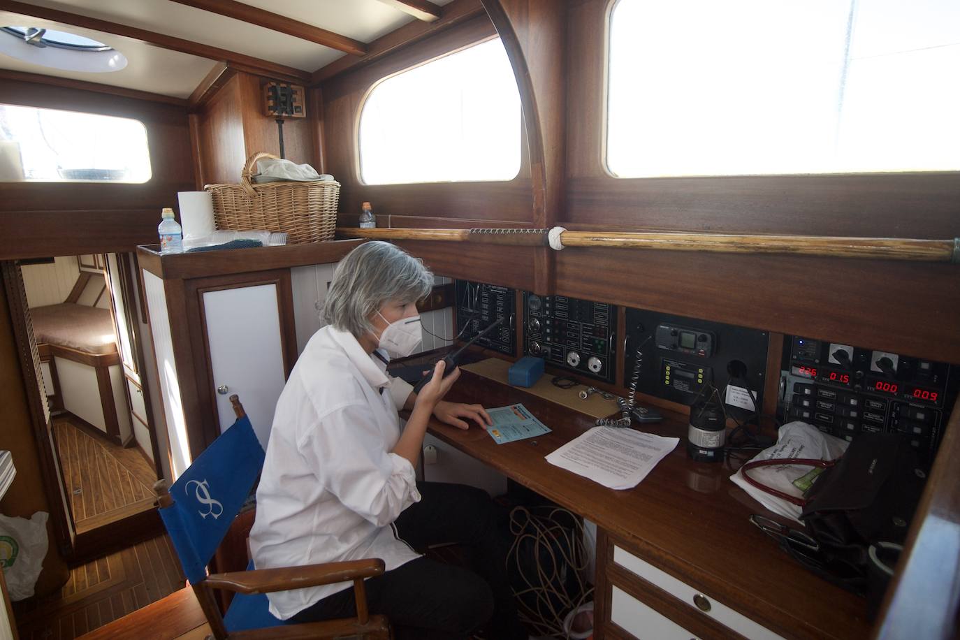 Fotos: Rescate por mar y aire en Isla Grosa