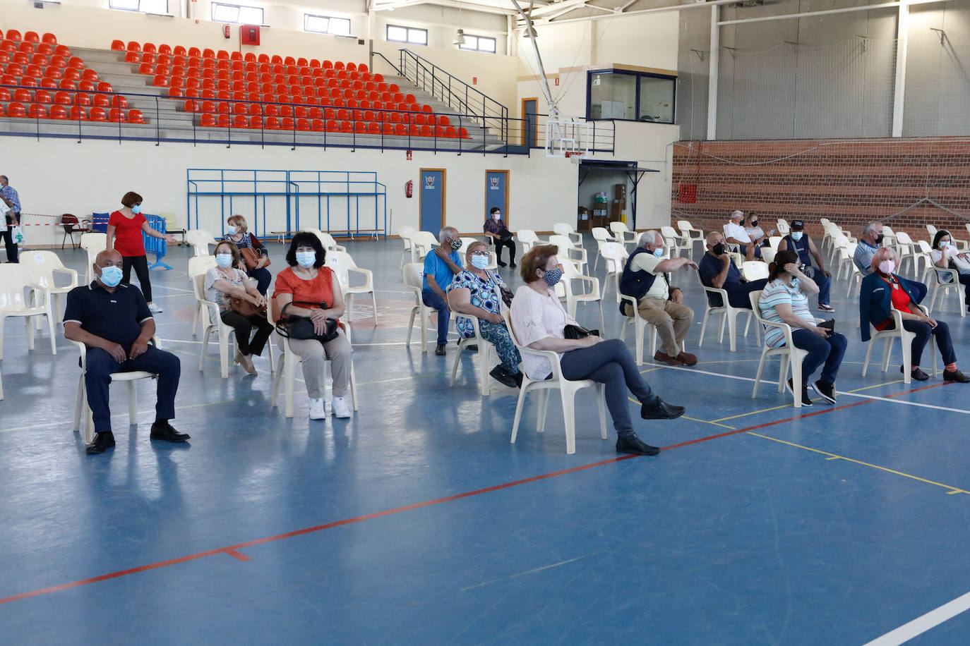 Fotos: Vacunación en Puerto Lumbreras