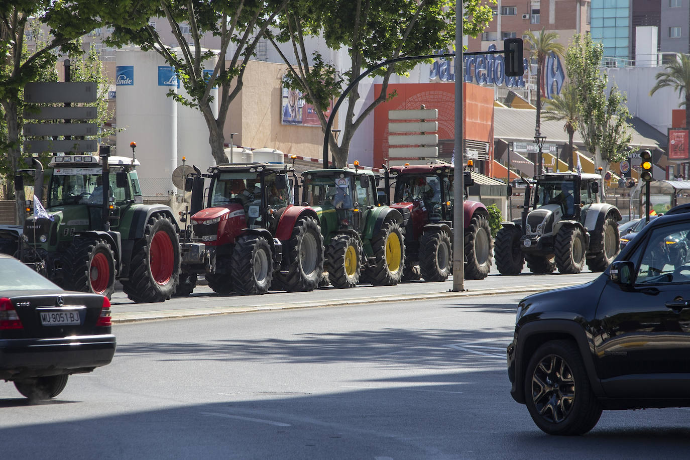 Fotos: Manifestación en defensa del Trasvase Tajo-Segura en Cartagena