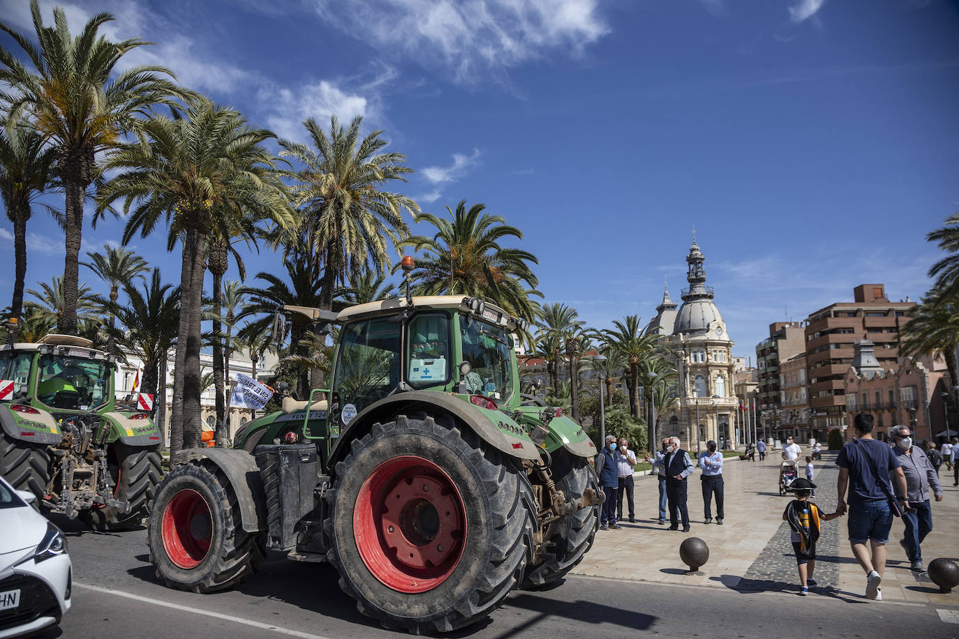 Fotos: Manifestación en defensa del Trasvase Tajo-Segura en Cartagena