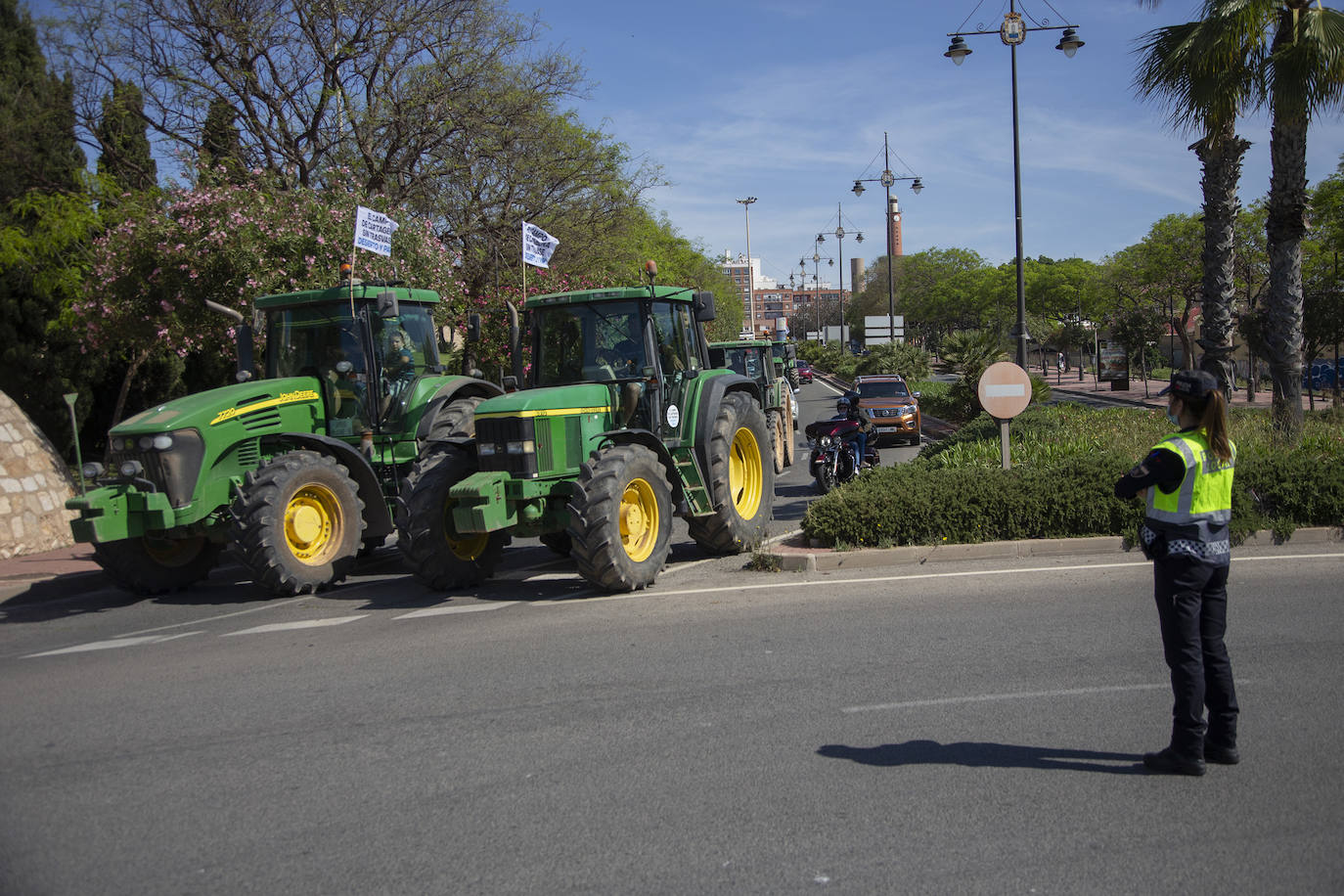 Fotos: Manifestación en defensa del Trasvase Tajo-Segura en Cartagena