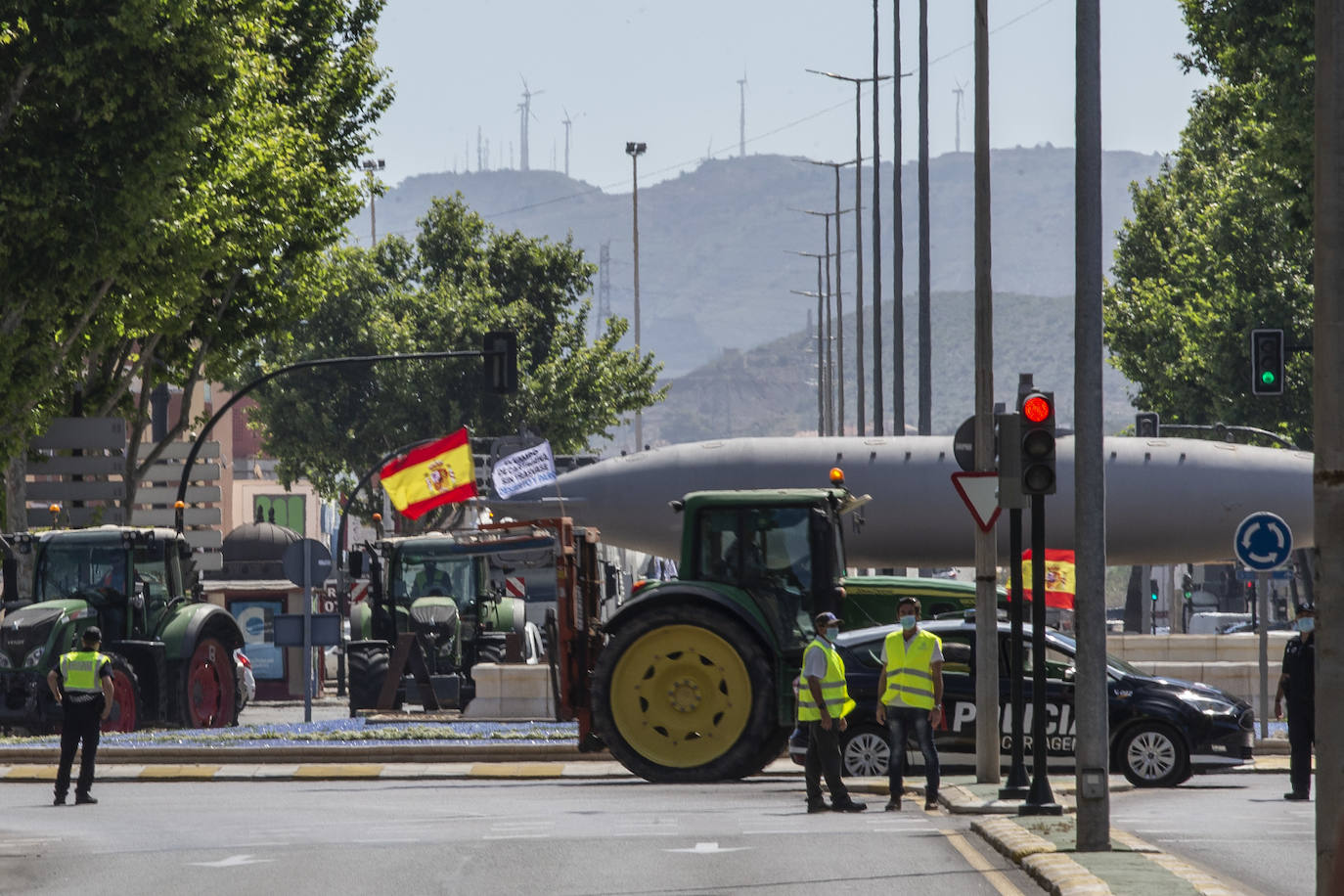 Fotos: Manifestación en defensa del Trasvase Tajo-Segura en Cartagena