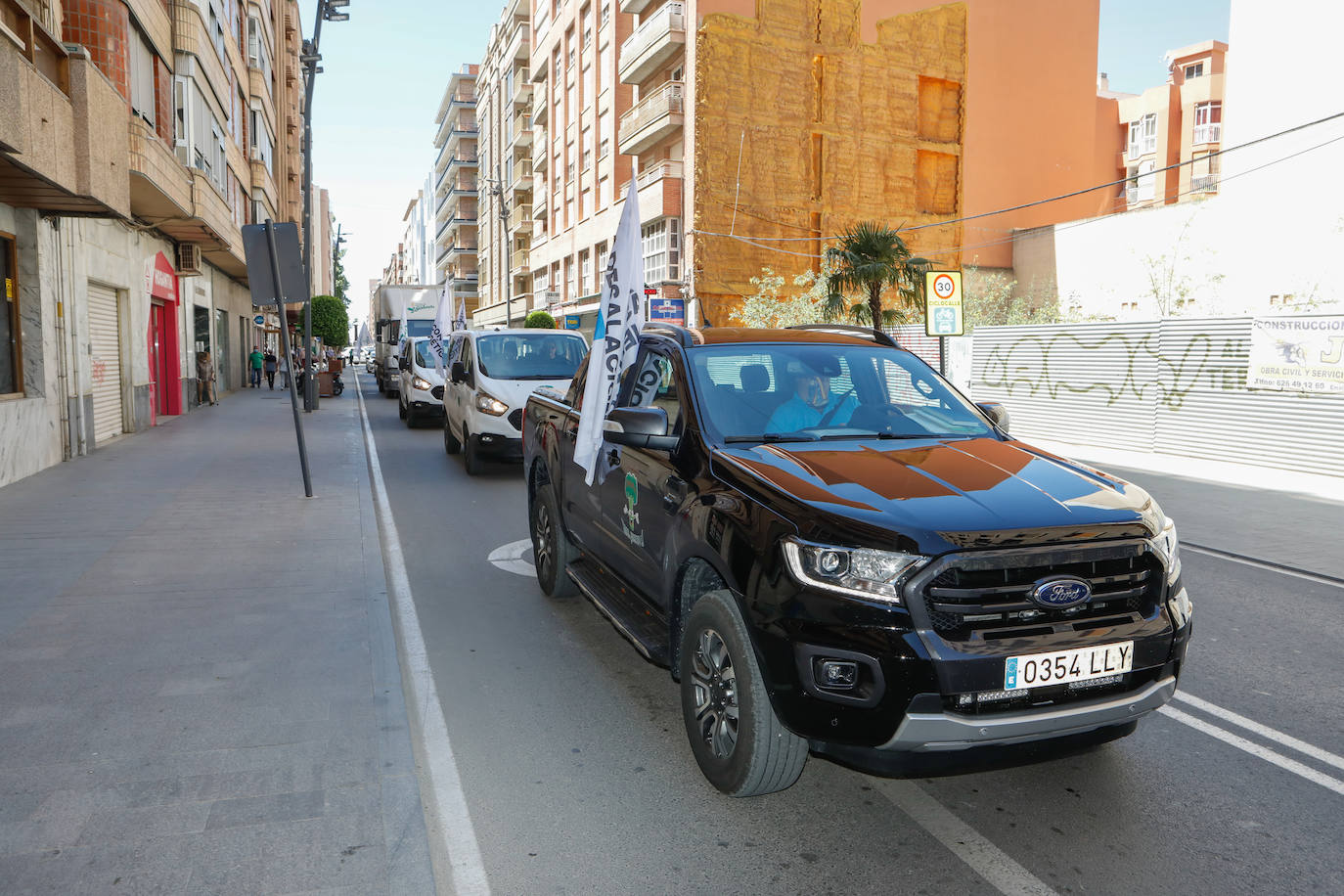 Fotos: Manifestación en defensa del Trasvase en Lorca