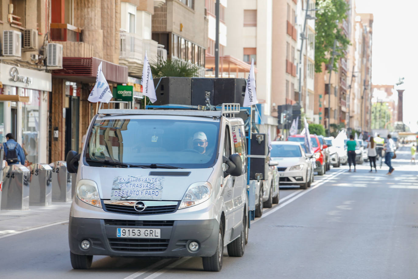 Fotos: Manifestación en defensa del Trasvase en Lorca