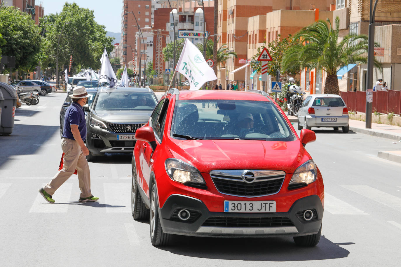 Fotos: Manifestación en defensa del Trasvase en Lorca