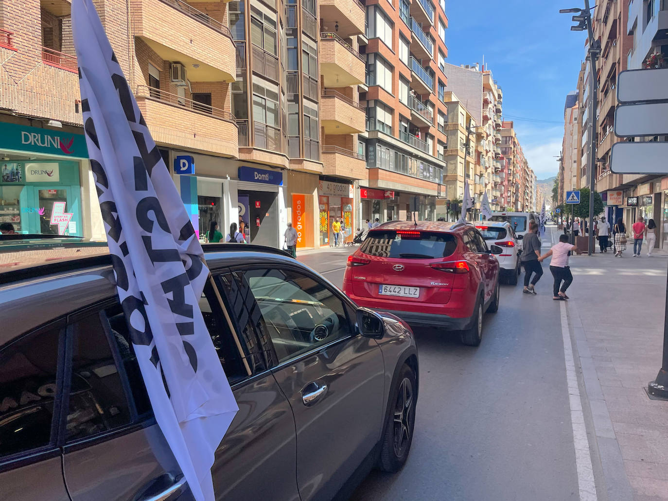 Fotos: Manifestación en defensa del Trasvase en Lorca