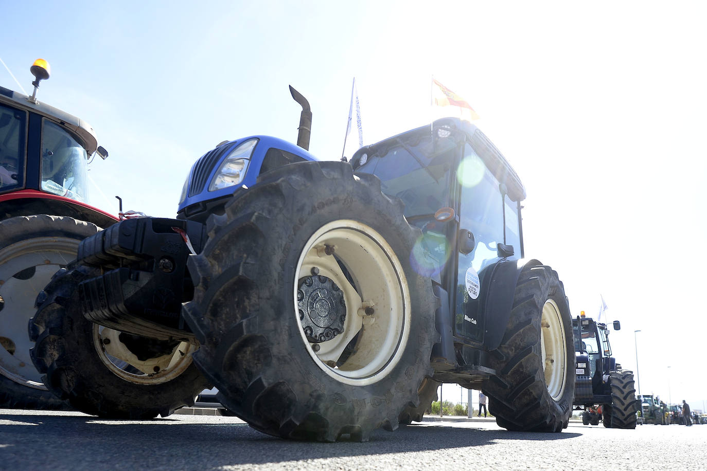 Fotos: Tractorada en favor del Trasvase llevada a cabo en Alcantarilla