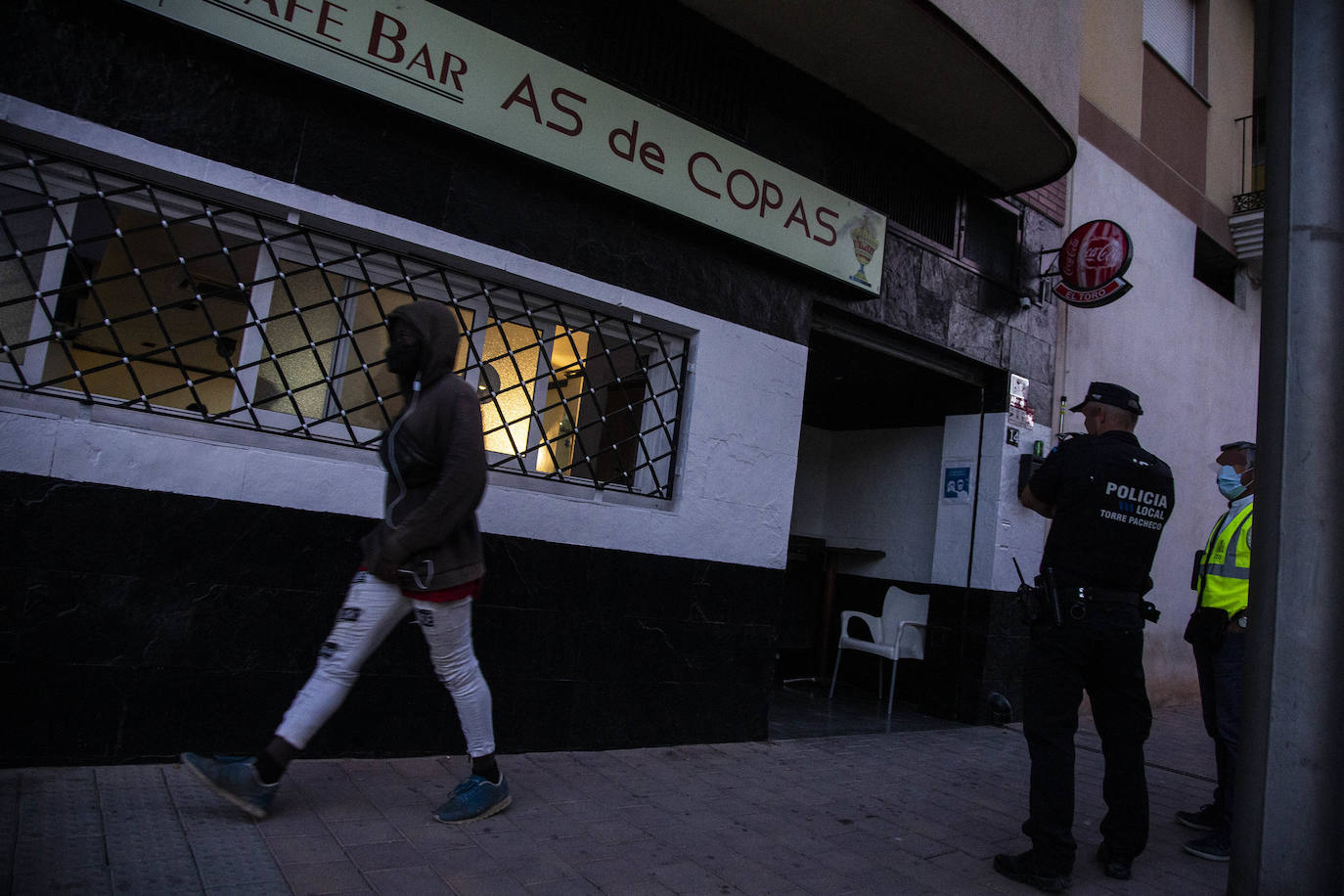 Fotos: Al menos veinte detenidos en una redada contra la inmigración irregular en Torre Pacheco