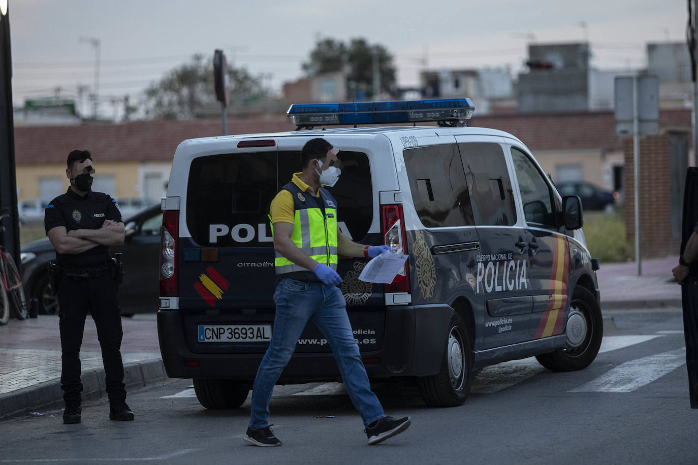 Fotos: Al menos veinte detenidos en una redada contra la inmigración irregular en Torre Pacheco