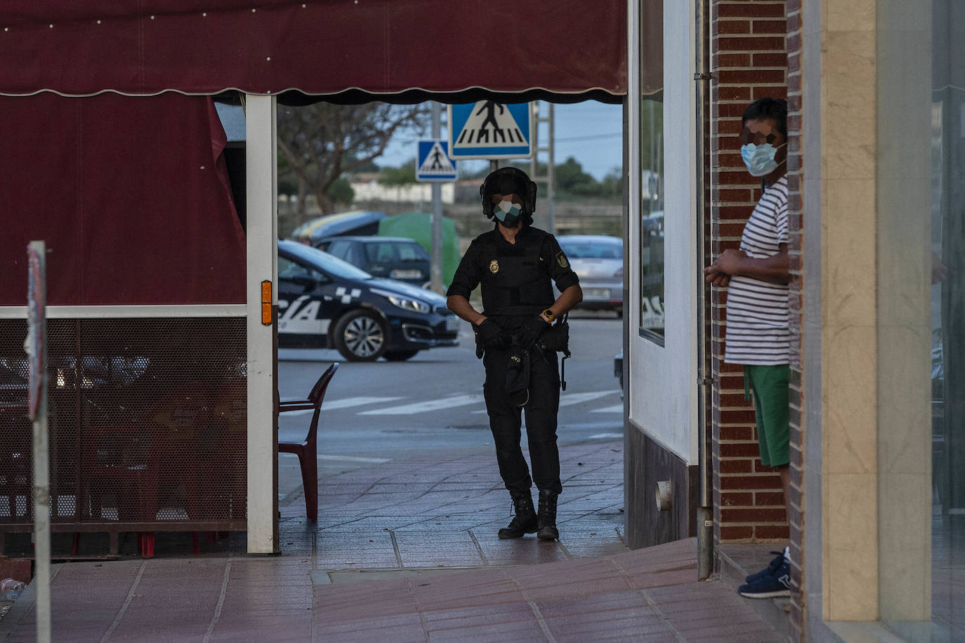 Fotos: Al menos veinte detenidos en una redada contra la inmigración irregular en Torre Pacheco