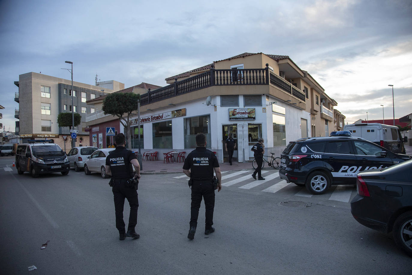 Fotos: Al menos veinte detenidos en una redada contra la inmigración irregular en Torre Pacheco