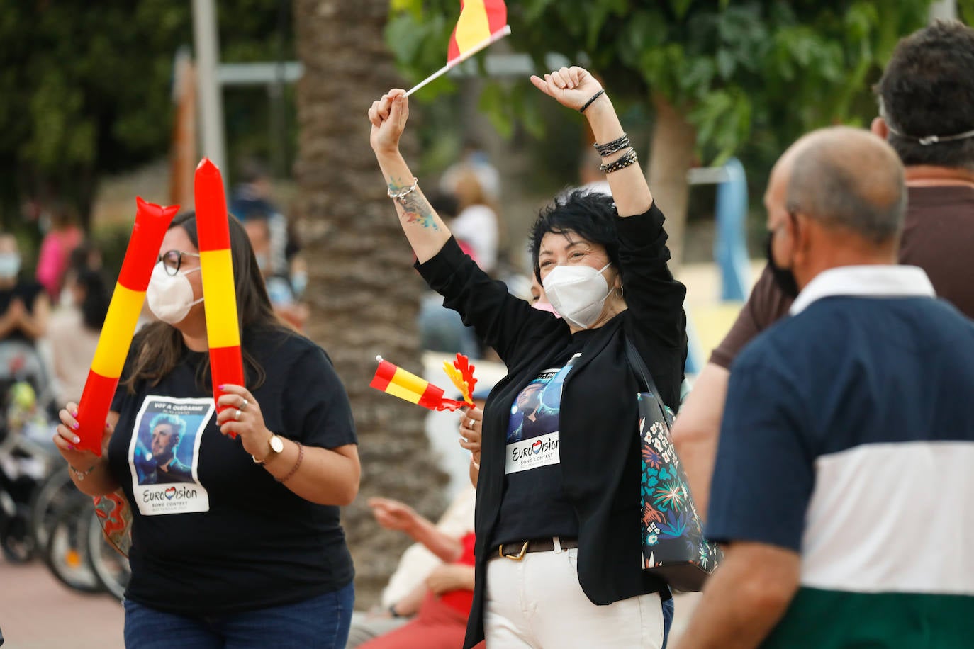 Fotos: Ricote se vuelca con Blas Cantó