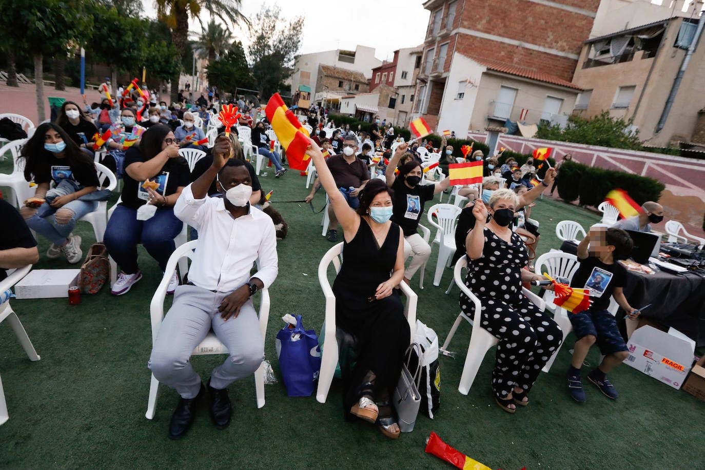 Fotos: Ricote se vuelca con Blas Cantó