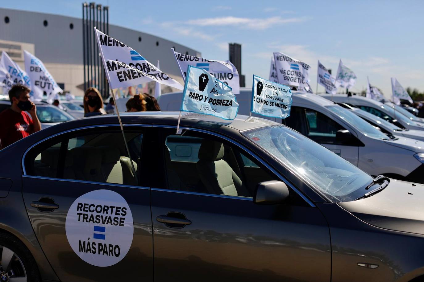 Fotos: Los regantes se manifiestan en Madrid para defender el Trasvase