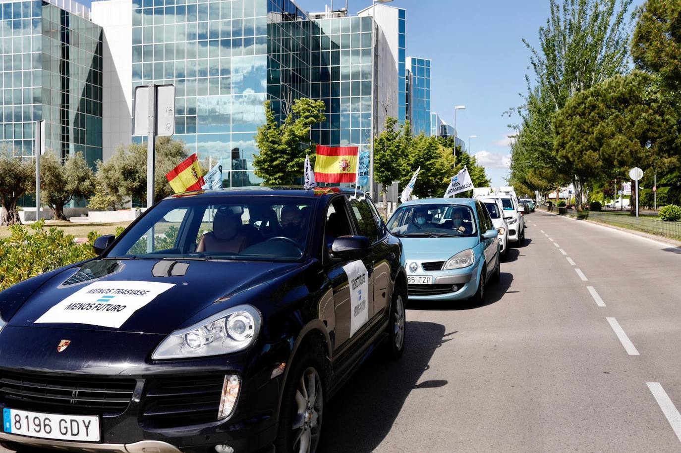 Fotos: Los regantes se manifiestan en Madrid para defender el Trasvase