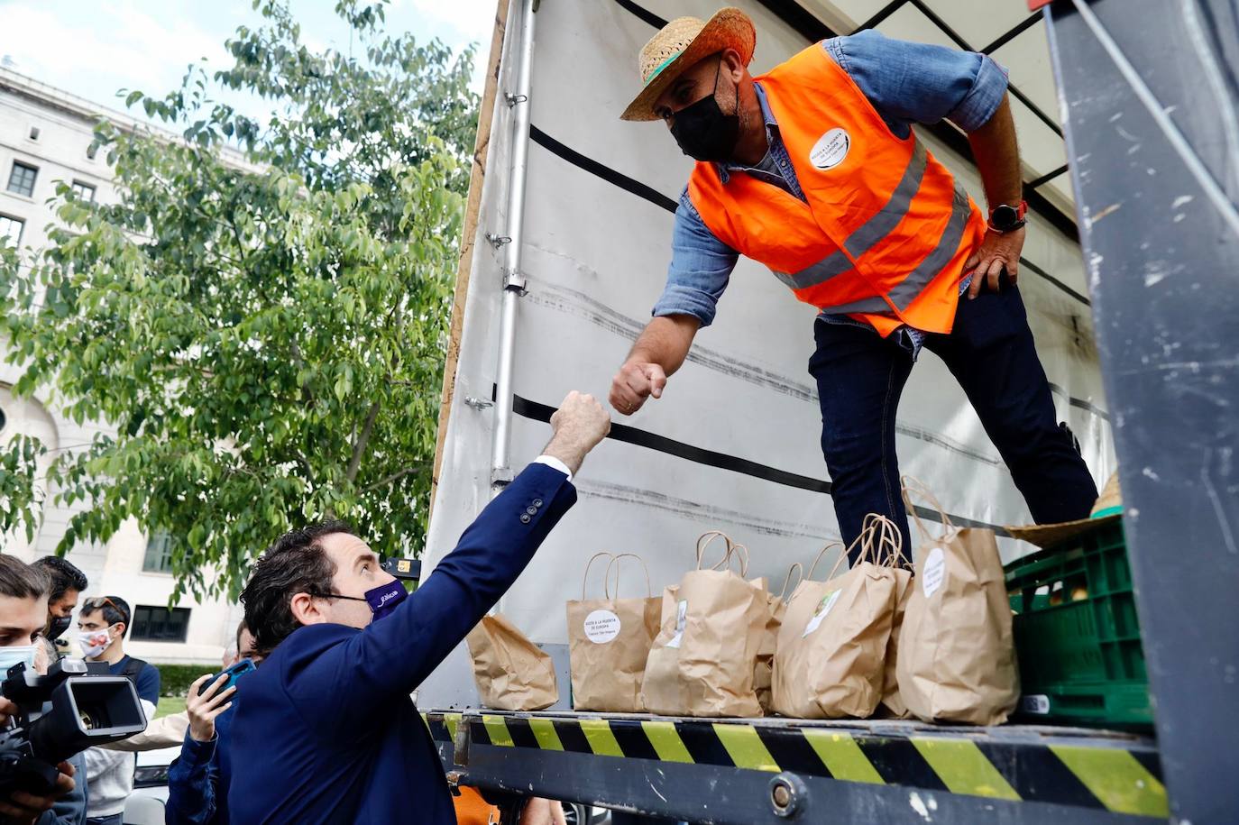 Fotos: Los regantes se manifiestan en Madrid para defender el Trasvase