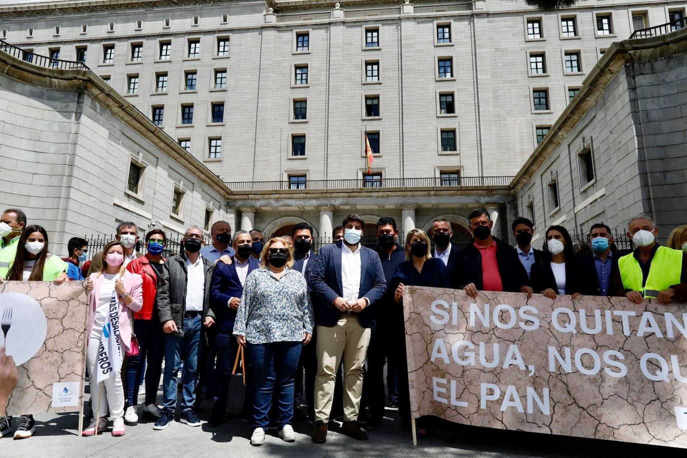 Fotos: Los regantes se manifiestan en Madrid para defender el Trasvase