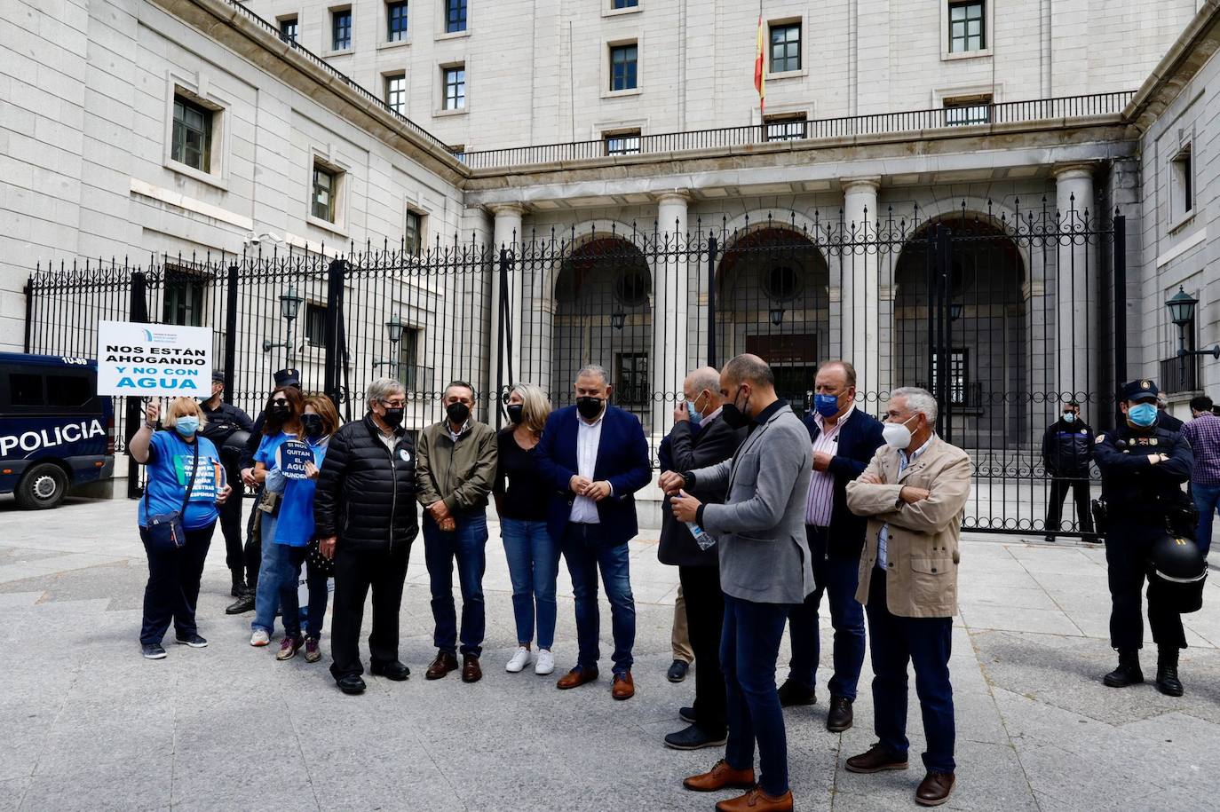 Fotos: Los regantes se manifiestan en Madrid para defender el Trasvase