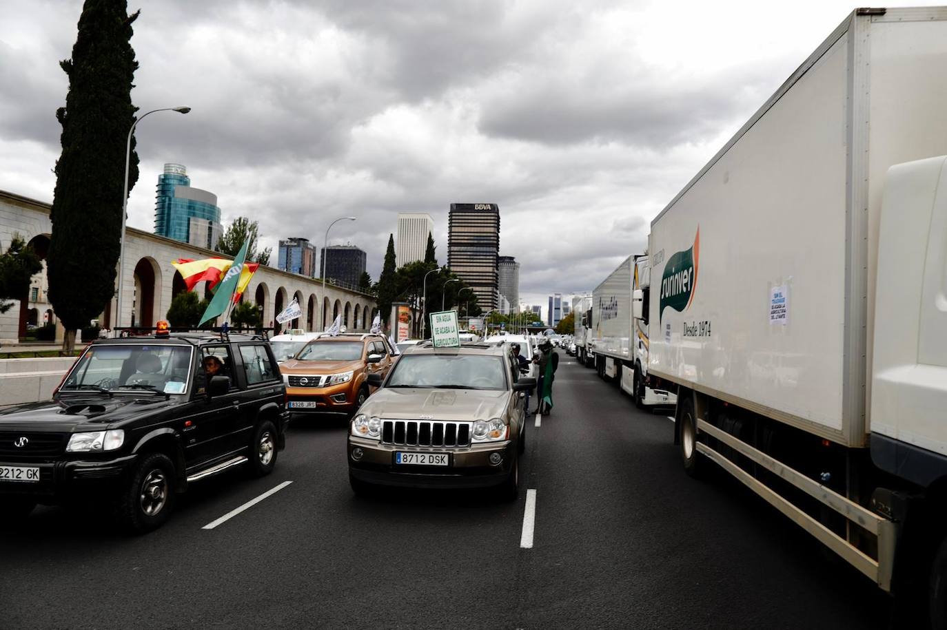 Fotos: Los regantes se manifiestan en Madrid para defender el Trasvase