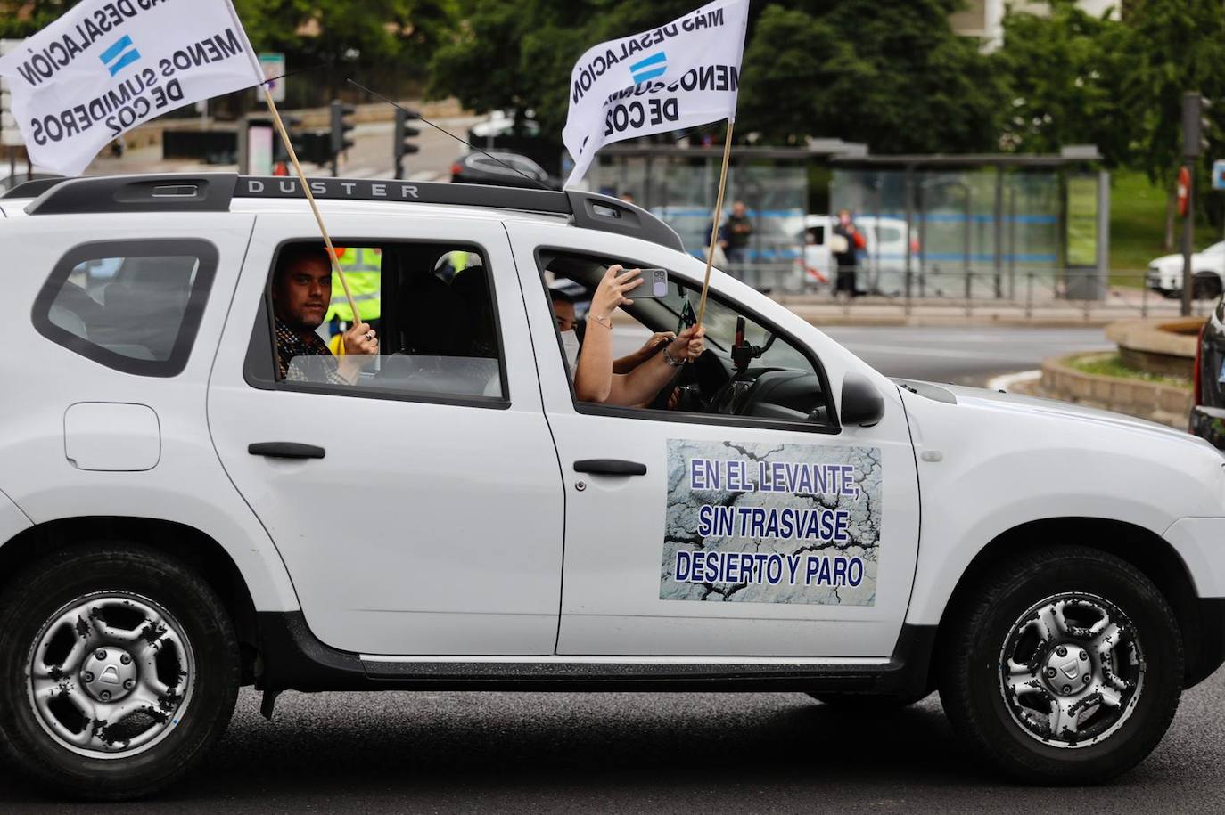Fotos: Los regantes se manifiestan en Madrid para defender el Trasvase