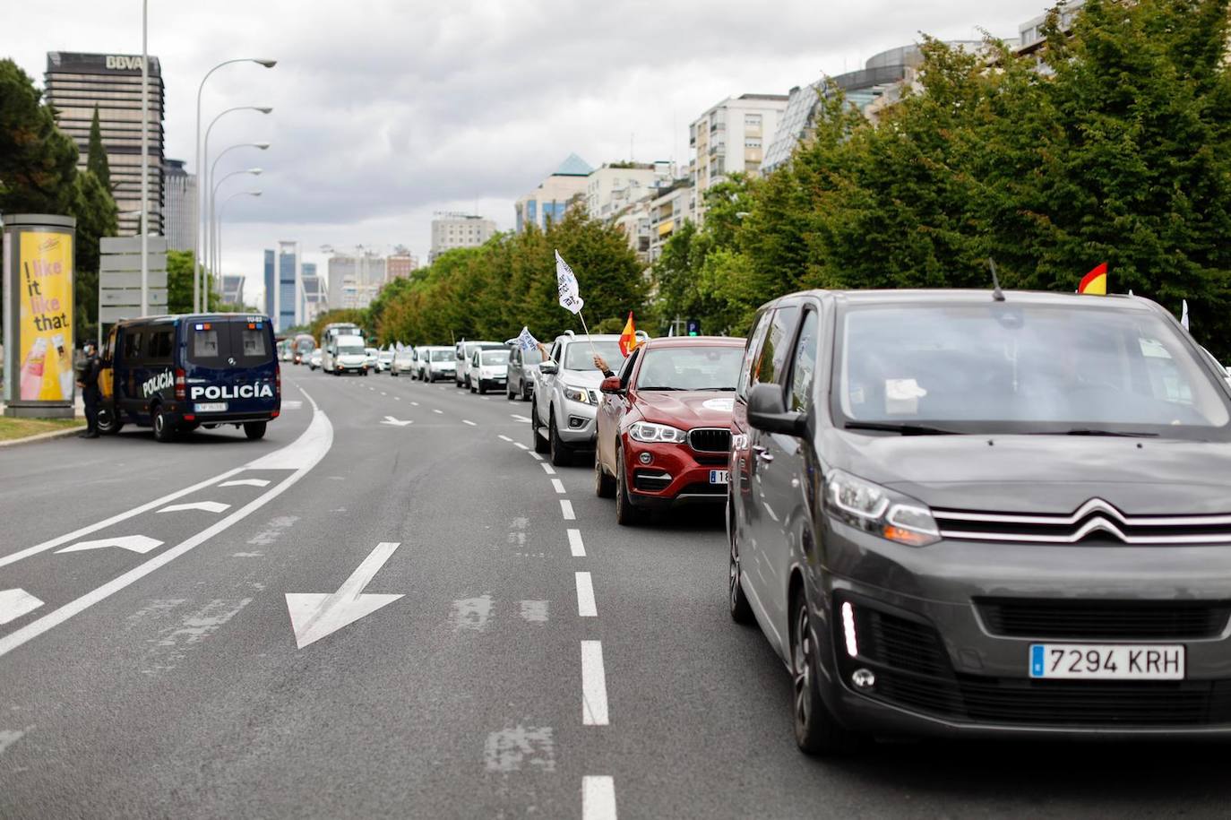 Fotos: Los regantes se manifiestan en Madrid para defender el Trasvase
